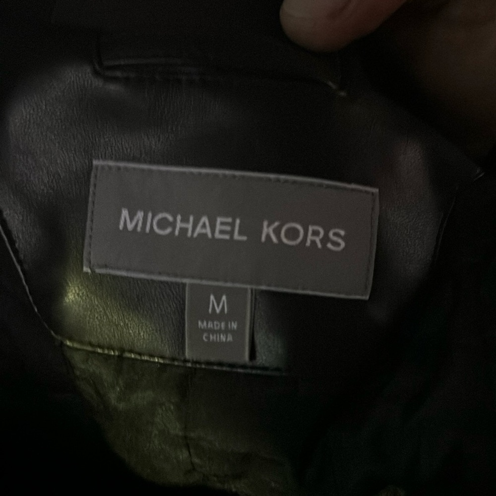Michael Kors leather jacket BRAND NEW!!!
